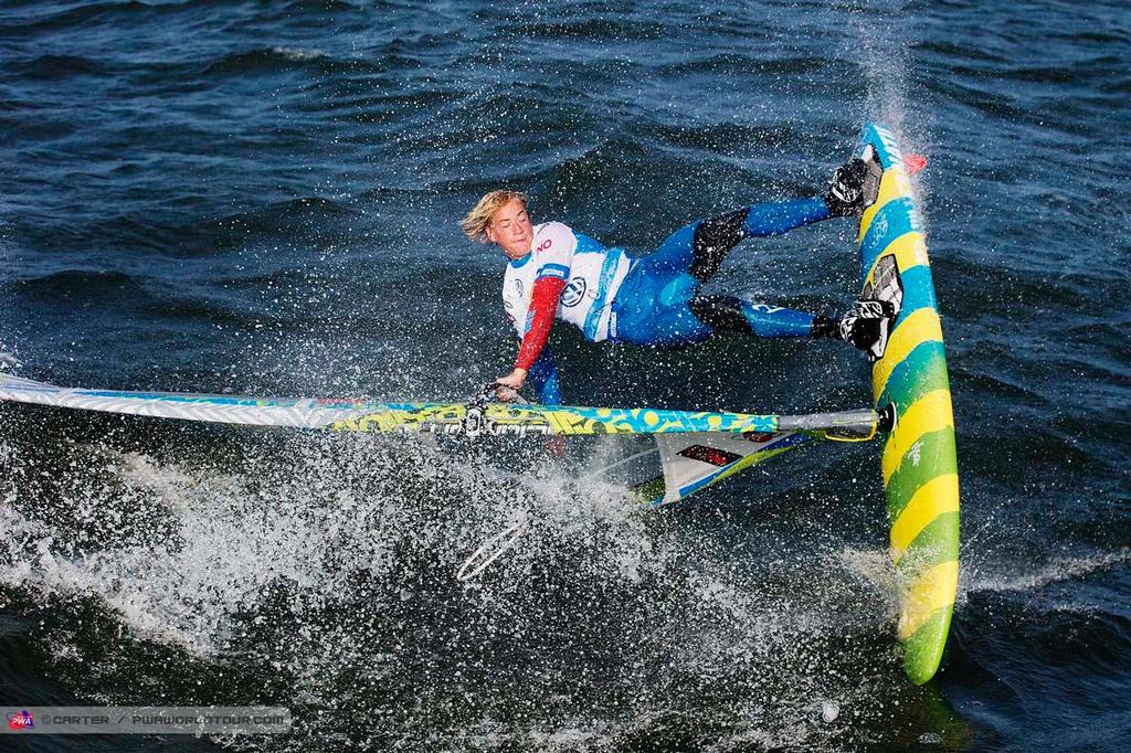 Yentel Caers - 2014 Sylt PWA Super Grand Slam ©  Carter/pwaworldtour.com http://www.pwaworldtour.com/